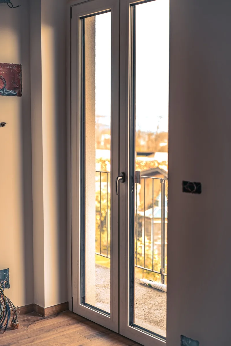 Porta balcone in PVC a Giaveno