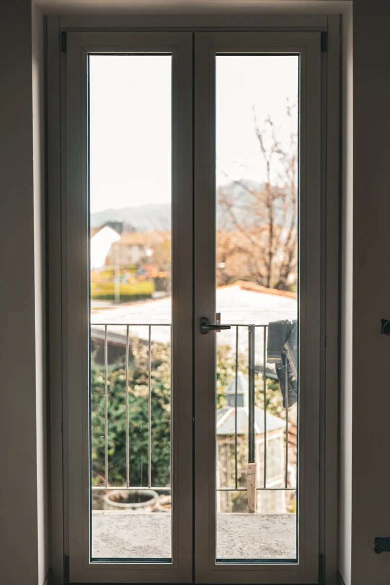 Porta finestra in PVC